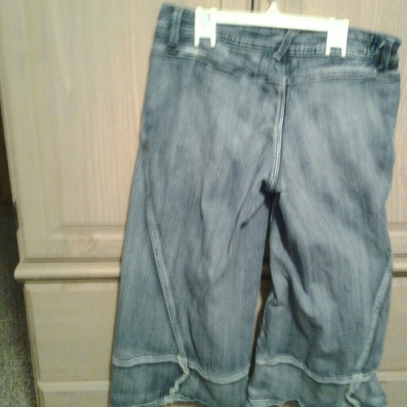Denim gauchos - Picture 4 of 4